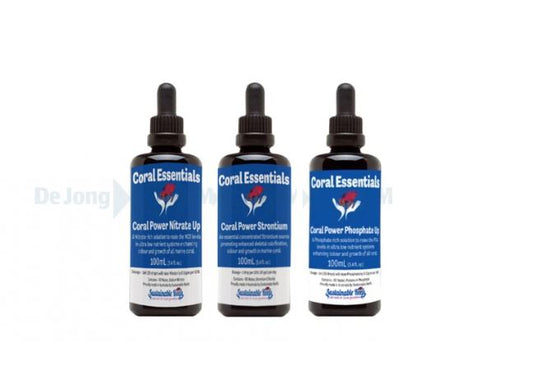 Coral Essentials - Strontium, Phosphate Up & Nitrate Up (jeweils 100 ml)